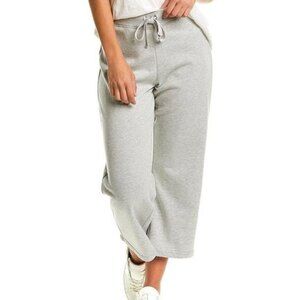 Gray Splendid Elastic Drawstring Waist Cropped Sweatpants (NWT)
